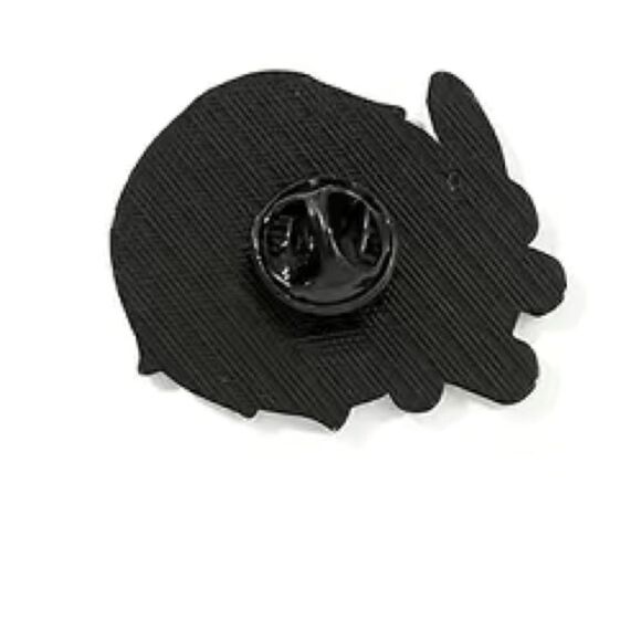 Skeleton heart (butt) enamel pin - Picture 3 of 3